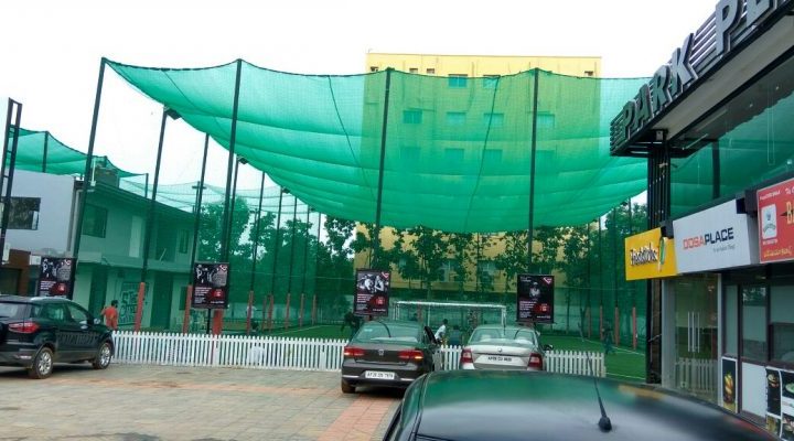 Parking Safety Nets installed in a multi-level car park